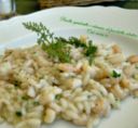 Risotto gamberetti e calamari al finocchietto selvatico