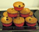 Muffins ai mirtilli rossi