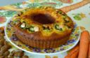 Ciambella di carote, mandorle e kiwi