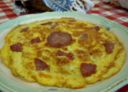 Frittata rognosa (Frittata al salame)