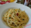 Spaghetti con colatura di alici