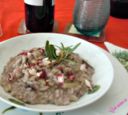 Risotto al radicchio tardivo e teroldego