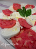 CAPRESE CON MOZZARELLA DI BUFALA