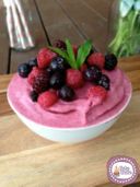 Yogurt ai frutti rossi
