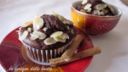 MUFFINS AL CIOCCOLATO CON MANDORLE E CANNELLA