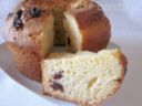 CIAMBELLA ALLA PANNA CON MIRTILLI ROSSI