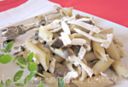 PASTA CON MELANZANE E RICOTTA AFFUMICATA