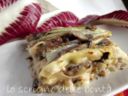 LASAGNE CON RADICCHIO TREVIGIANO E SALSICCIA