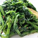 Cime di rapa ripassate in padella con olio aglio e peperoncino