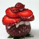 Fragole con riso al latte
