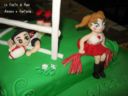 Torta decorata “rugby”….!