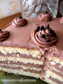 Molly cake con crema nutellosa!