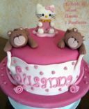 Torta decorata Hello Kitty