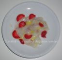 Carpaccio di orata alle fragole