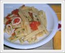 Caserecce con calamari e fagiolini, Ricetta facile
