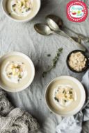 Zuppa fredda di cavolfiore