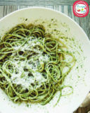 Pasta al Pesto genovese (pasta di riso)