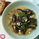 Zuppa ai fagioli e cozze