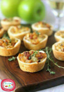 Mini quiches di bietole e pancetta