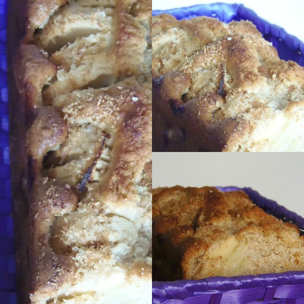 Plumcake alle mele e cocco ,ricetta farina integrale