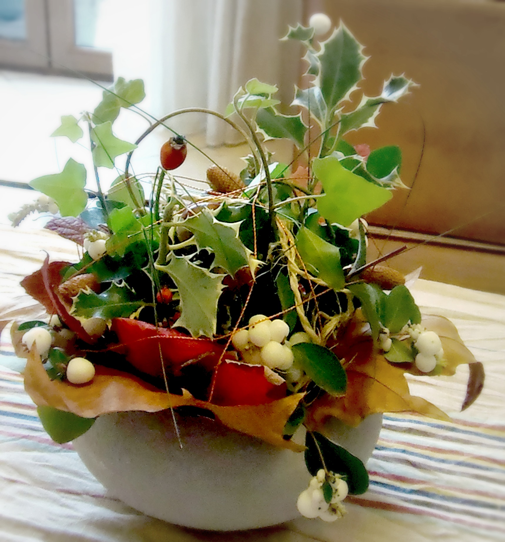 Centrotavola fai da te autunnale ,facile