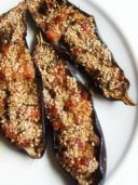 Melanzane ripiene , ricetta veloce