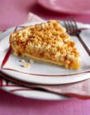 Crostata di mele alla cannella con le briciole