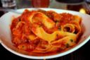 Tagliatelle al sugo di cinghiale