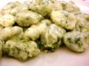 Gnocchi di ricotta e spinaci