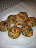 Muffin alle verdure e formaggio