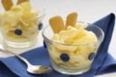 Tiramisù cremoso di ananas. Il dolce in cinque  mosse