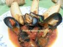 Zuppa di cozze con salsa alla napoletana del giovedì santo