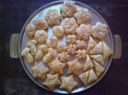 Finger food di sfoglia al sesamo