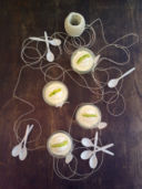 Key lime pie in a jar