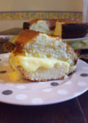 Ciambella bianca agli albumi con crema pasticcera – ricetta antispreco