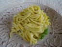 Tagliatelle ricotta e basilico