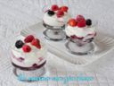 Tiramisù ricotta e frutti di bosco