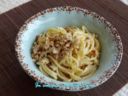 Spaghetti alla chitarra con noci e philadelphia