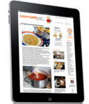 In cucina con l'iPad