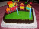 Torta compleanno: il trenino