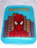 Torta compleanno: l’uomo ragno