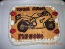 Torta dedicata agli amanti della moto
