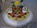 Torta compleanni alla frutta