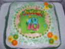 Torta 18 anni