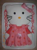 Torta compleanno: Hello Kitty