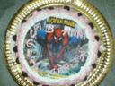 Torta alla panna con Spiderman