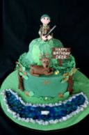 Torta di compleanno: il cacciatore