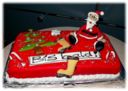 Torta per la festa di Natale