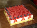 Torta bavarese ai frutti di bosco