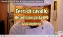 Video ricetta dei biscotti al cioccolato a forma di FERRI DI CAVALLO